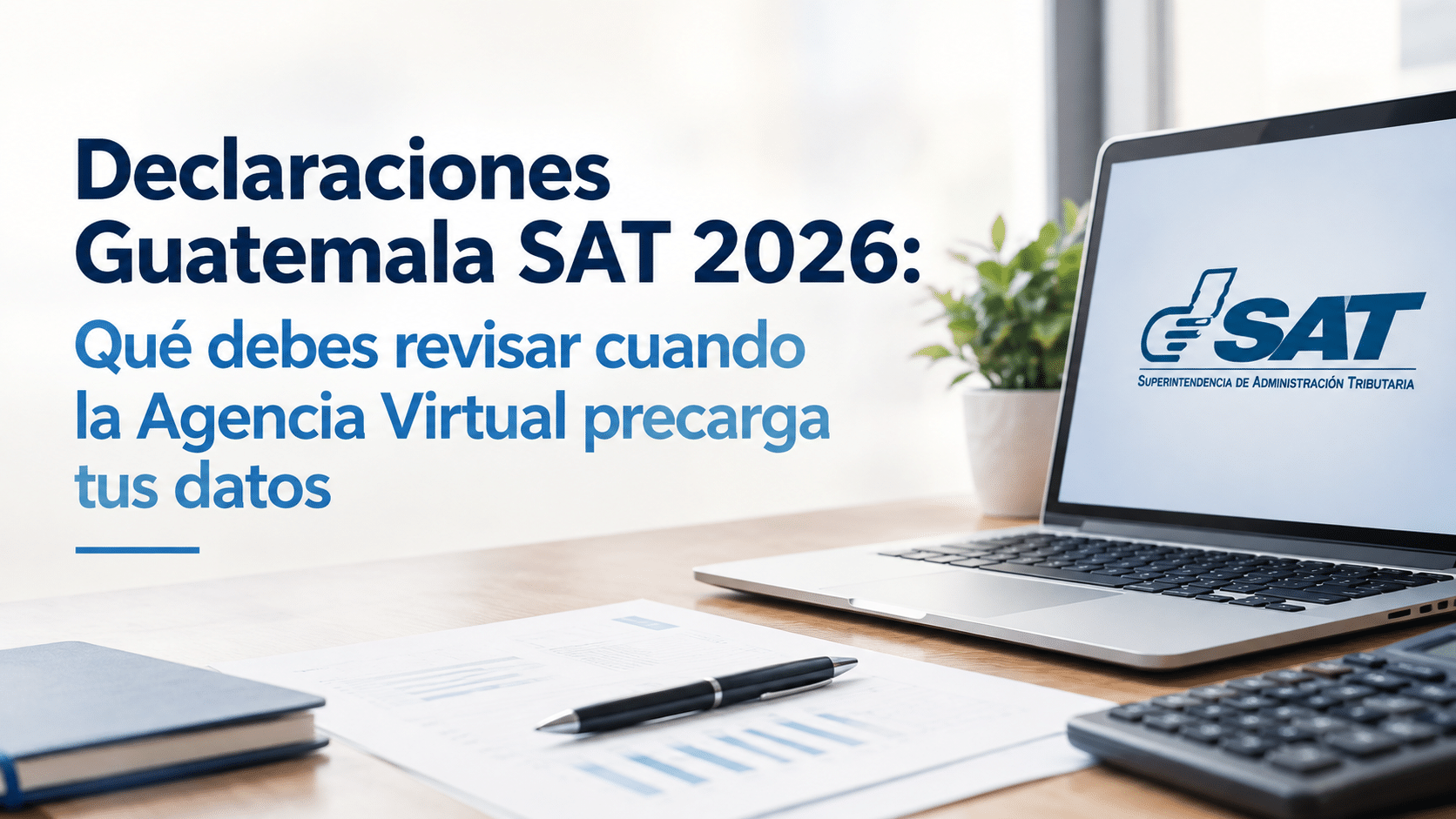 consultoria-empresarial-guatemala- Declaraciones Guatemala SAT 2026: Qué debes revisar cuando la Agencia Virtual precarga tus datos